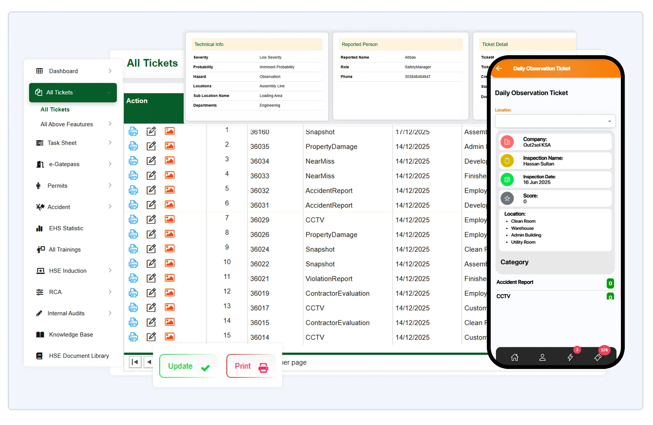 My Actions Illustration